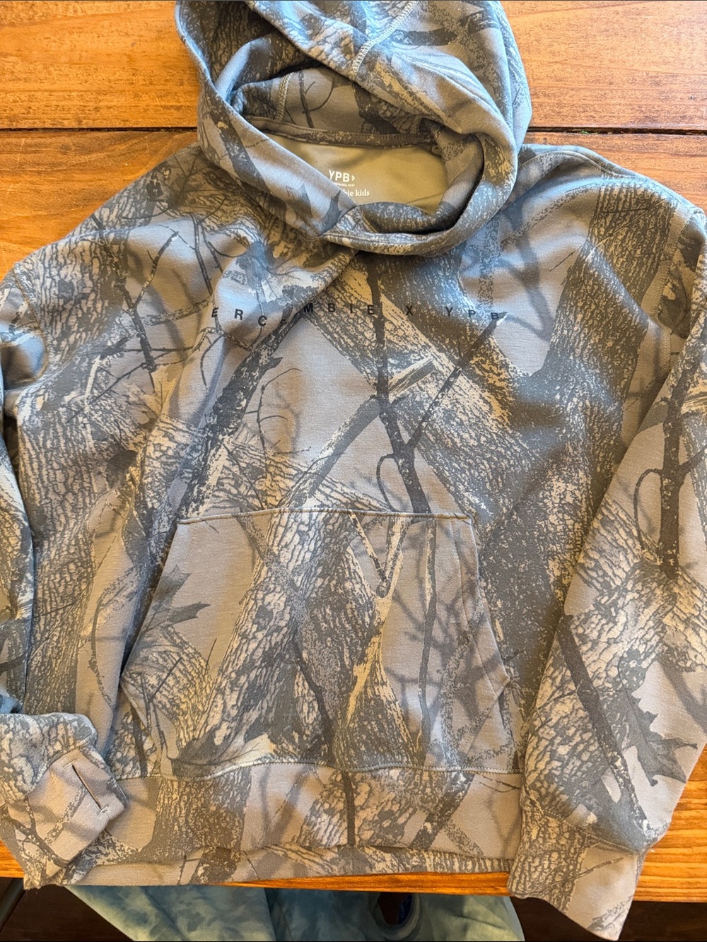 abercrombie kids Camouflage Crewneck Hoodie